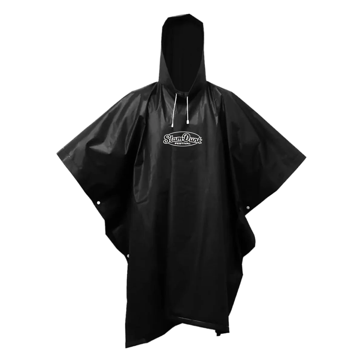 SDF FESTIVAL PONCHO (BLACK)