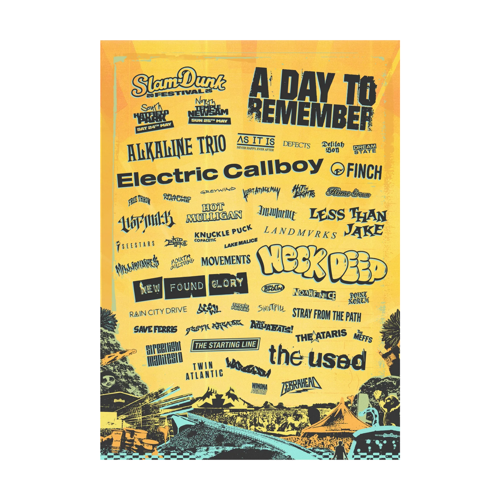Slam Dunk 2025 Event Poster (A3)