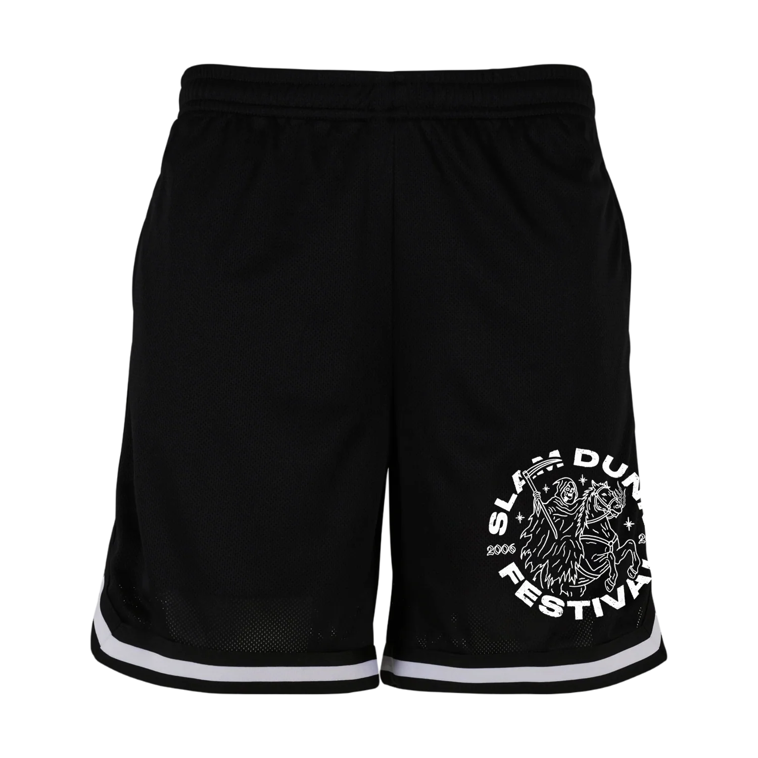 YEAR OF THE HORSE BASKETBALL SHORTS (BLACK)